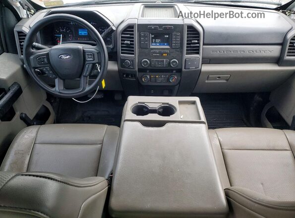 1FT7W2A64KEF27010 2019 FORD F250 White წინა პანელის ხედი