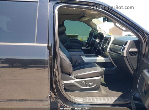 1FT7W2B61HEF05537 2017 FORD F-250 Black Вид салону спереду