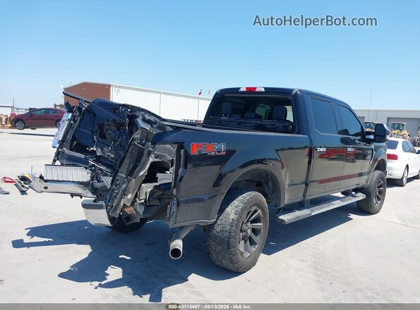 1FT7W2B61HEF05537 2017 FORD F-250 Black Задня права чверть