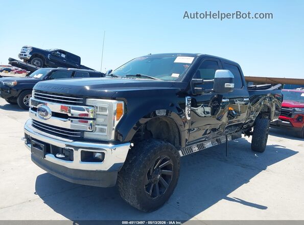 1FT7W2B61HEF05537 2017 FORD F-250 Black Передня ліва чверть