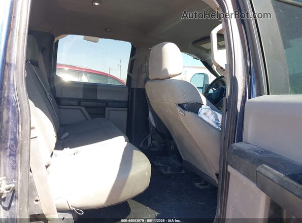 1FT7W2B61KED81583 2019 FORD F-250 Dark Blue Вид наклейки с VIN-кодом
