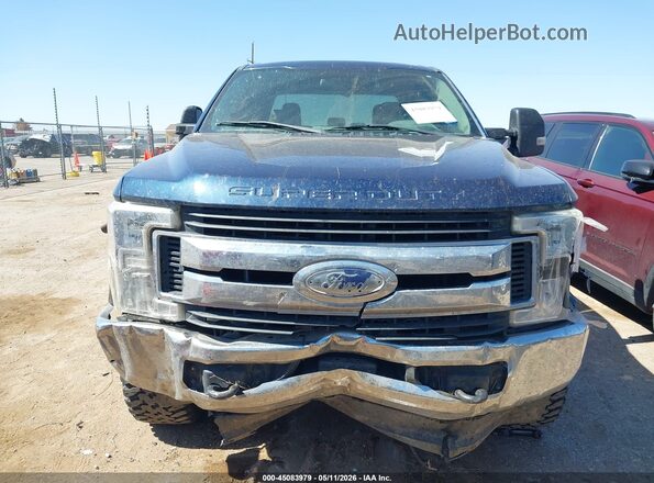 1FT7W2B61KED81583 2019 FORD F-250 Dark Blue Вид спереди