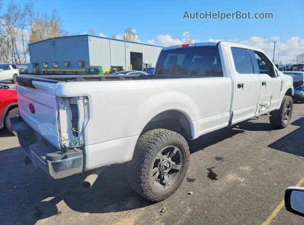 1FT7W2B62HED00227 2017 FORD F250 White Задня права чверть
