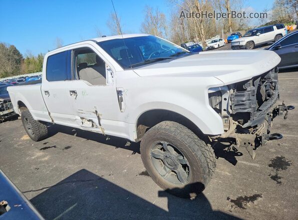 1FT7W2B62HED00227 2017 FORD F250 White Передня права чверть