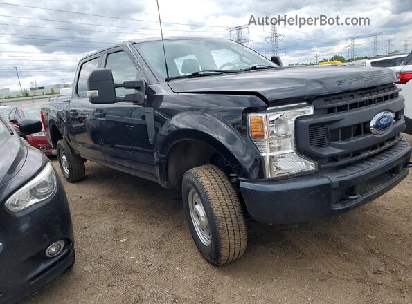 1FT7W2B62NEF89864 2022 FORD F250 Черный Передняя правая четверть