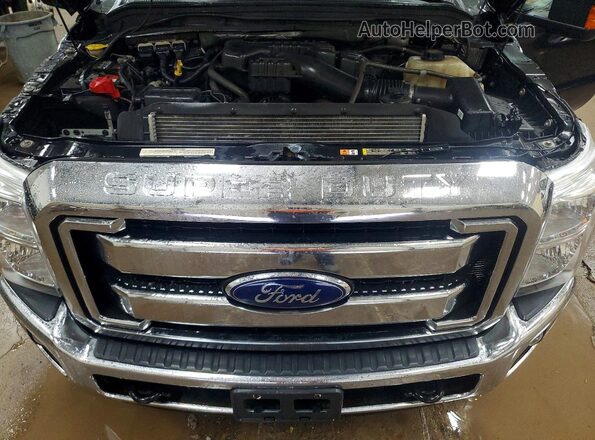 1FT7W2B63GEC40781 2016 FORD F250 Black Widok wnętrza z tyłu