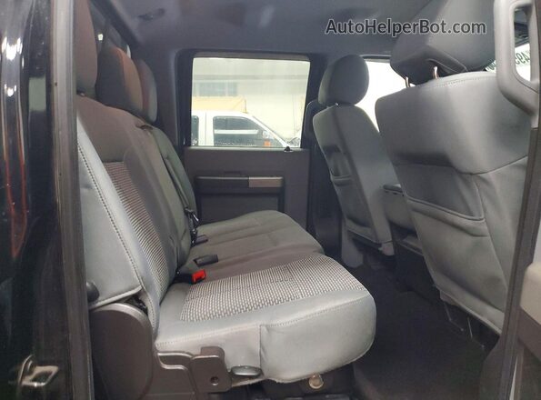 1FT7W2B63GEC40781 2016 FORD F250 Black Widok tylnych siedzeń
