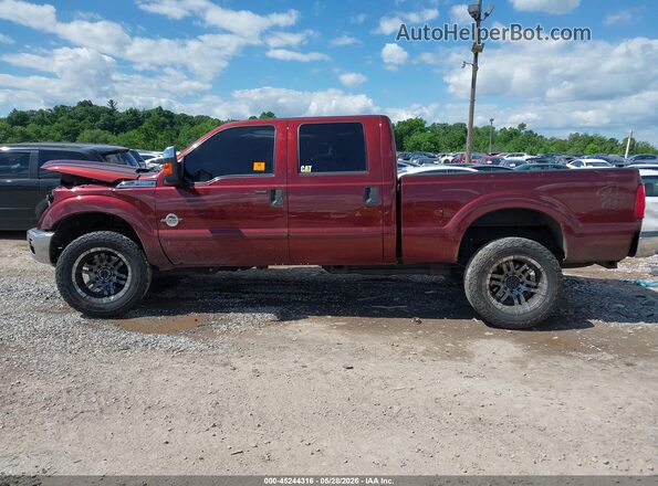 1FT7W2B63GED20260 2016 FORD F-250 Burgundy 
