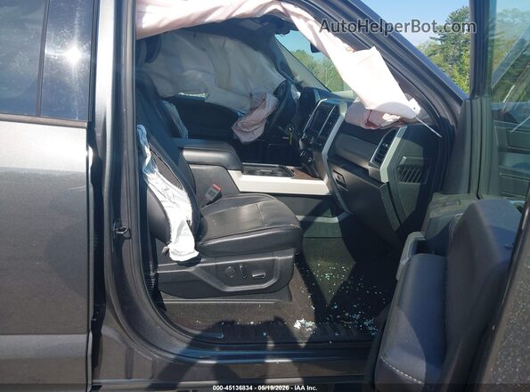 1FT7W2B64KED05453 2019 FORD F-250 Gray Front interior view