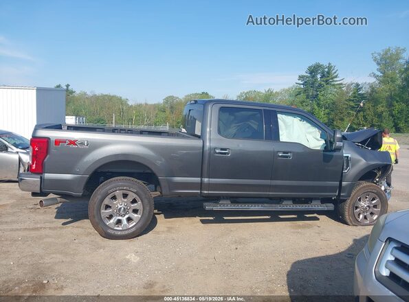 1FT7W2B64KED05453 2019 FORD F-250 Gray 360 interior view