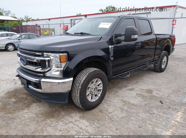 1FT7W2B64LED45467 2020 FORD F-250 Black წინა მარცხენა ხედი სამი მეოთხედიდან