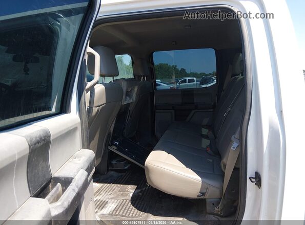 1FT7W2B65KEE01818 2019 FORD F-250 White Вид задніх сидінь
