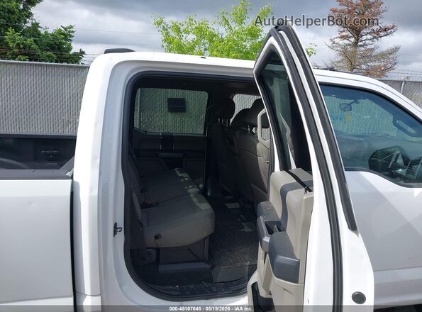 1FT7W2B65NEF34616 2022 FORD F-250 White Vista de la etiqueta del VIN