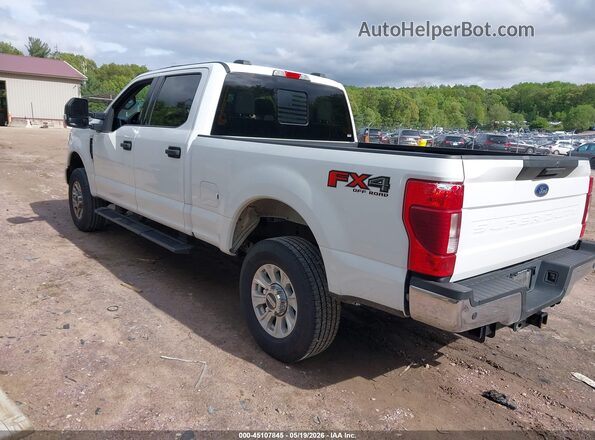 1FT7W2B65NEF34616 2022 FORD F-250 White Trasero izquierdo