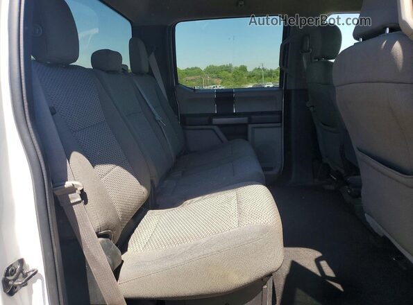 1FT7W2B66JEB12882 2018 FORD F250 White Հետևի նստատեղերի տեսք