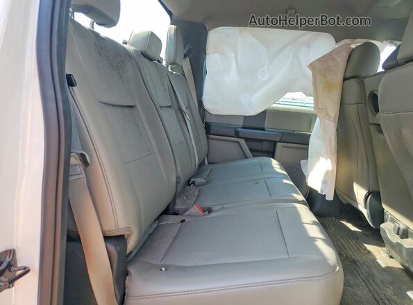 1FT7W2B66JEC85950 2018 FORD F250 White Rear seats view