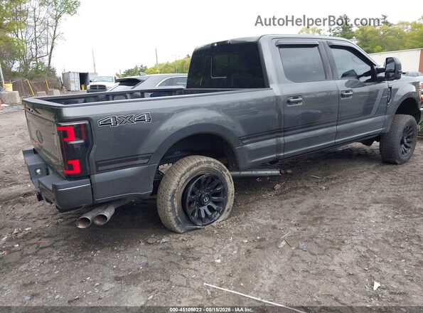 1FT7W2B66KEF23846 2019 FORD F-250 Gray Հետևի աջ