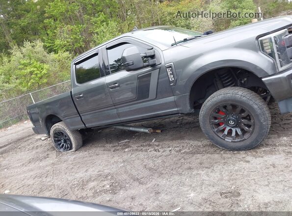 1FT7W2B66KEF23846 2019 FORD F-250 Gray Սալոնի հետևի տեսք