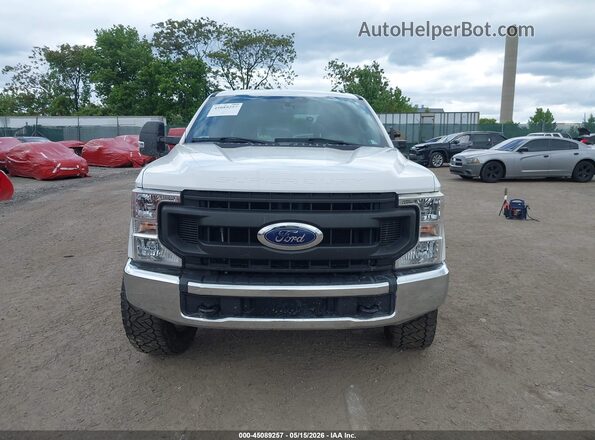 1FT7W2B68LED06266 2020 FORD F-250 Белый Вид щитка приборов