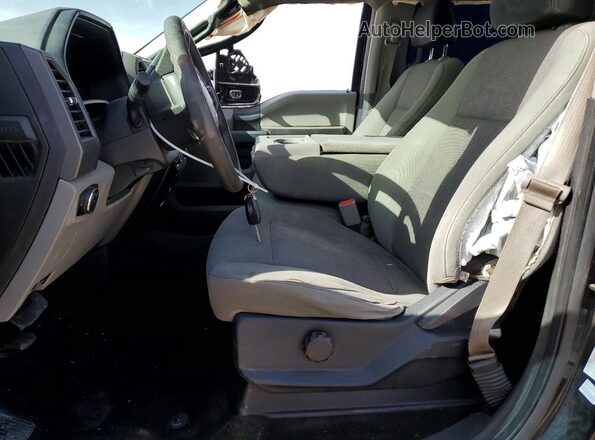 1FT7W2B69HEB28410 2017 FORD F250 Black Widok wnętrza z przodu