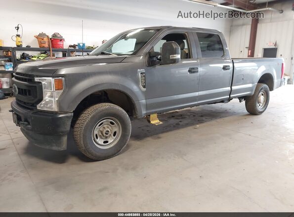 1FT7W2B69NEE94217 2022 FORD F-250 Серый Передняя левая четверть