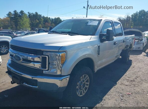 1FT7W2B6XHEC10369 2017 FORD F-250 Silver Front left