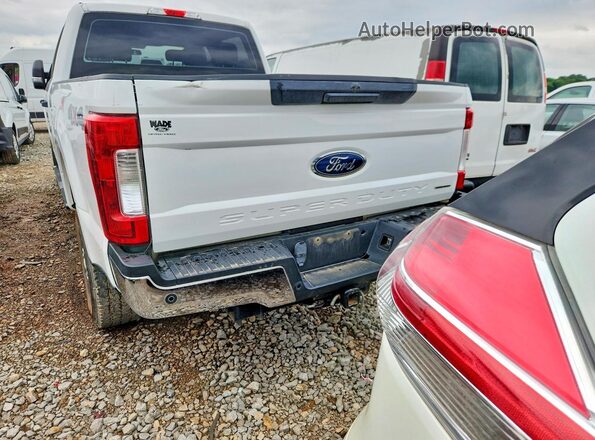1FT7W2B6XJEB92378 2018 FORD F250 White Widok z tyłu