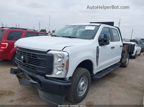 1FT7W2BA0TED97618 2026 FORD F-250 White Առջևի ձախ երեք քառորդ տեսարան