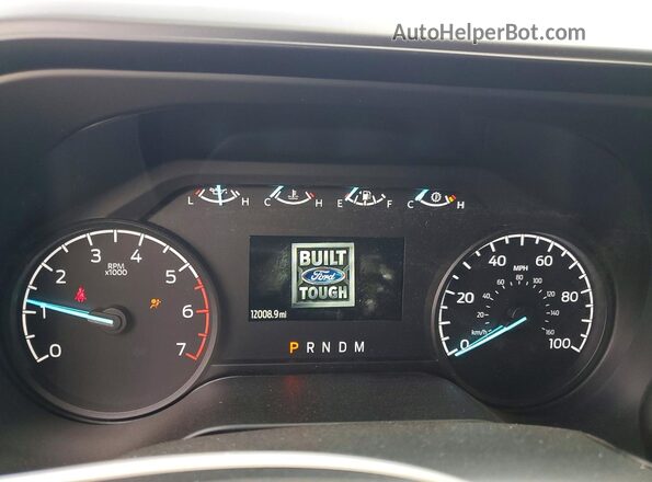 1FT7W2BA6TEC65933 2026 FORD F250 White Widok zestawu wskaźników