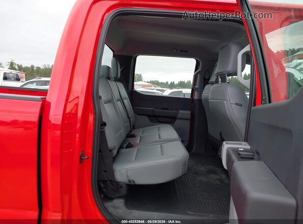 1FT7W2BA8TEC72799 2026 FORD F-250 Red Widok naklejki z numerem VIN