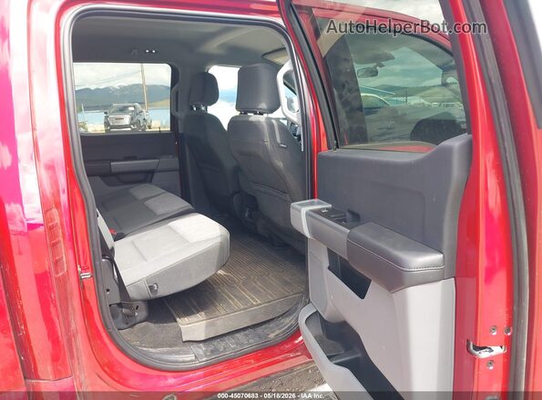 1FT7W2BN1REF81431 2024 FORD F-250 Red Widok naklejki z numerem VIN