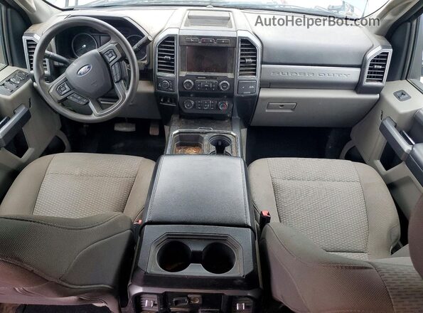 1FT7W2BN2LEE65579 2020 FORD F250 Gray Առջևի վահանակի տեսք