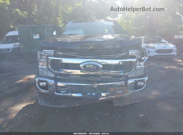 1FT7W2BN3MED16650 2021 FORD F-250 Black Вид щитка приладів