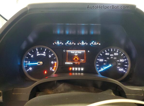 1FT7W2BN3NEC91069 2022 FORD F250 Белый Вид щитка приборов