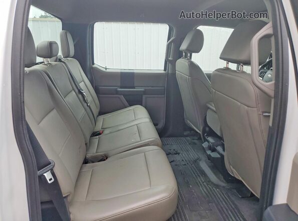 1FT7W2BN4NED69651 2022 FORD F250 White Вид задніх сидінь