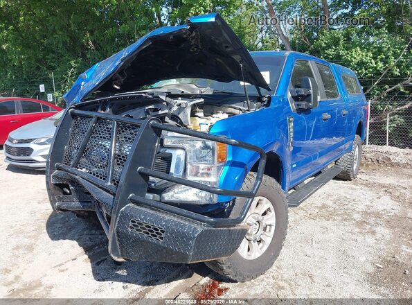 1FT7W2BN8LEE59124 2020 FORD F-250 Синий Передняя левая четверть
