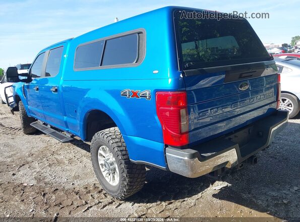 1FT7W2BN8LEE59124 2020 FORD F-250 Синий Задняя левая четверть