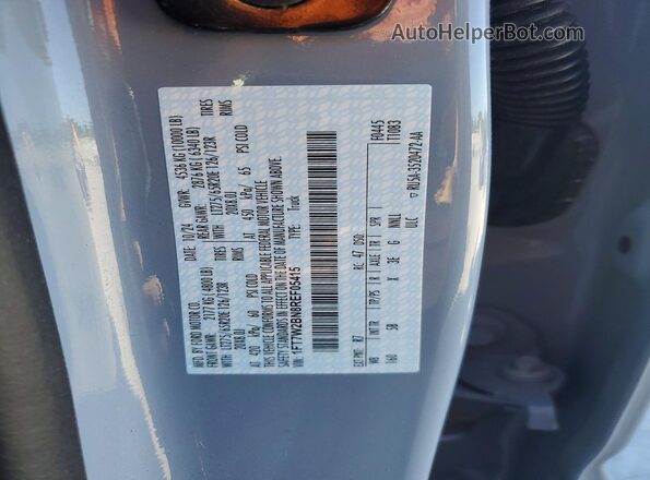 1FT7W2BN8REF05415 2024 FORD F250 Gray ძრავის განყოფილების ხედი