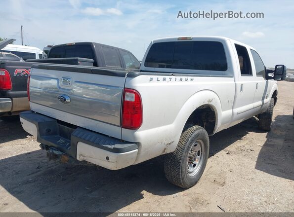 1FT7W2BT0GEA25381 2016 FORD F-250 White Задня права чверть