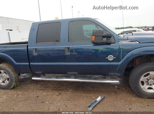 1FT7W2BT0GEB30325 2016 FORD F-250 Blue Սալոնի հետևի տեսք