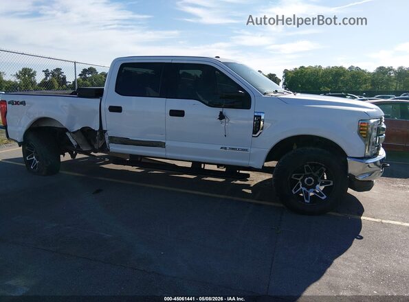 1FT7W2BT0KEE35977 2019 FORD F-250 White Front view