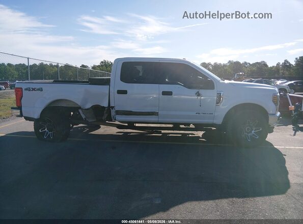 1FT7W2BT0KEE35977 2019 FORD F-250 White Rear interior view