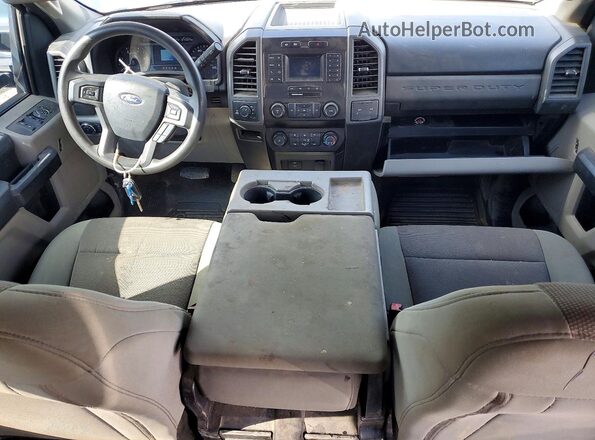 1FT7W2BT0LEE25094 2020 FORD F250 White Widok deski rozdzielczej