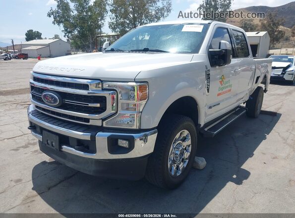 1FT7W2BT0MED93474 2021 FORD F-250 White Front left