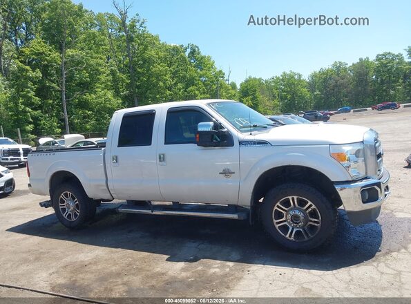 1FT7W2BT1GED18304 2016 FORD F-250 Белый Вид задней части салона