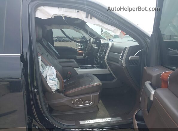 1FT7W2BT1HEB90115 2017 FORD F-250 Black წინა სალონის ხედი