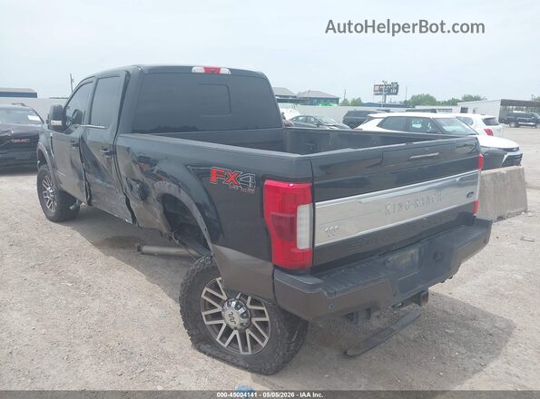 1FT7W2BT1HEB90115 2017 FORD F-250 Black უკანა მარცხენა
