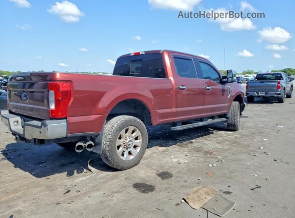 1FT7W2BT1HEE91936 2017 FORD F250 Burgundy Задня права чверть