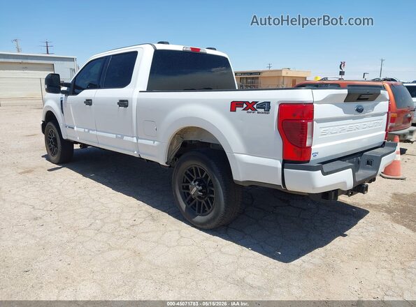 1FT7W2BT1NEE90930 2022 FORD F-250 White უკანა მარცხენა