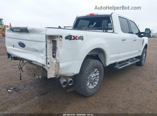 1FT7W2BT2HEB84338 2017 FORD F-250 White Задня права чверть